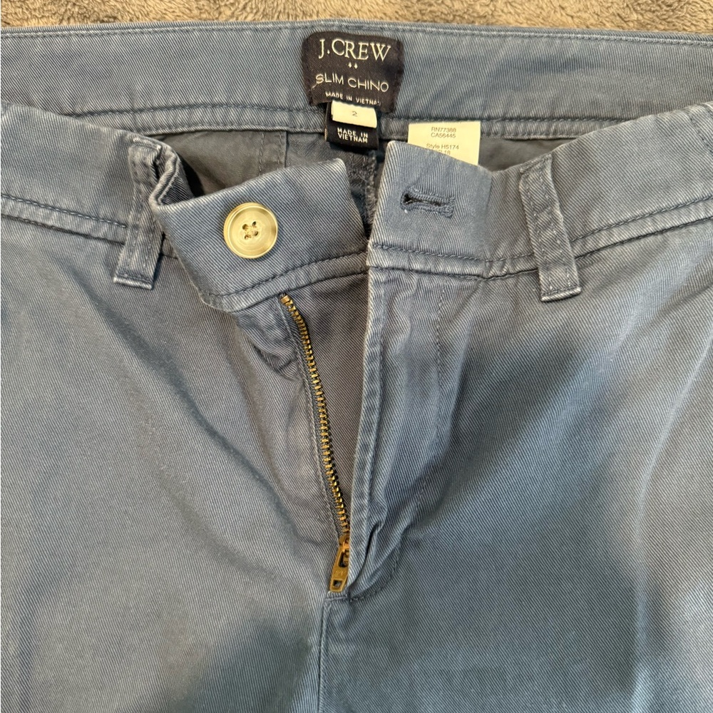 J. Crew Women’s Slim Chino Pants - Blue